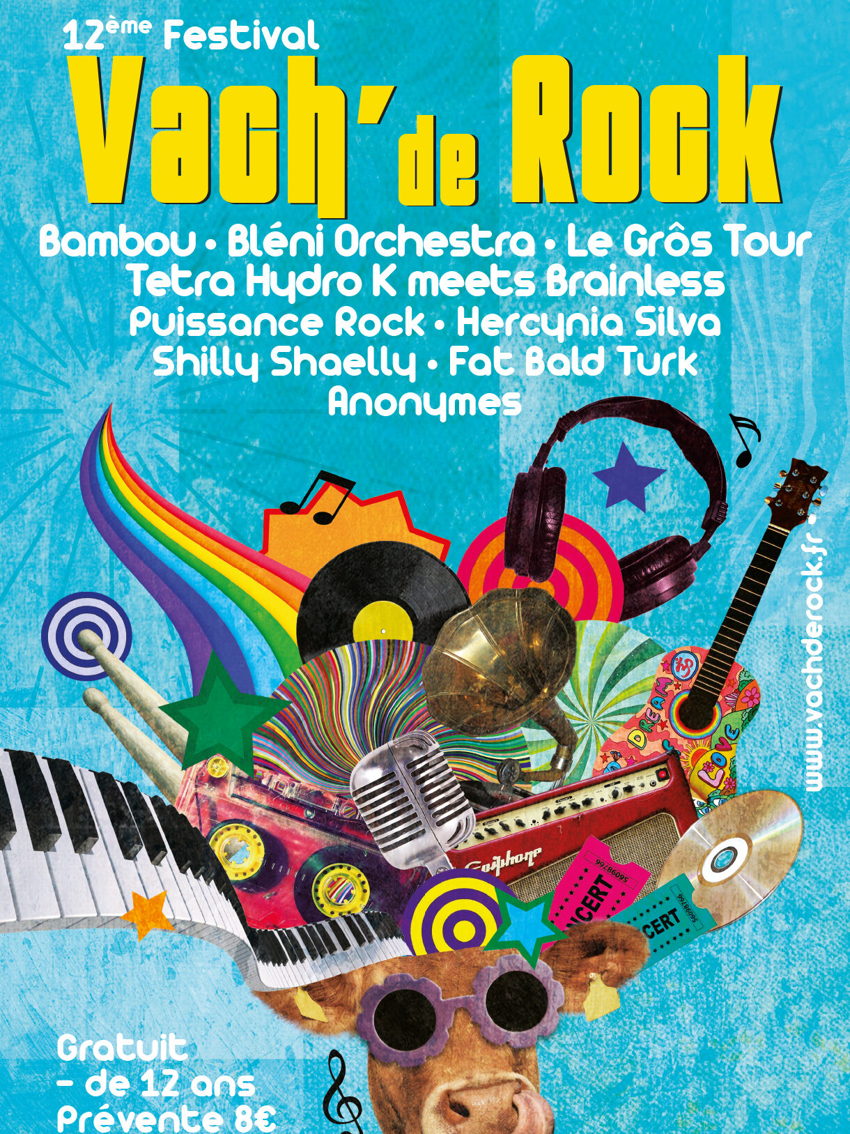 Affiche de l'évènement Festival Vach' de Rock