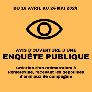 avis d’ouverture d’une enquÊte publique