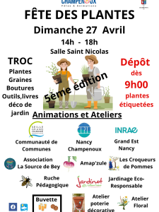 affiche et com fete des plantes dimanche 27 avril aspect ratio 600 800