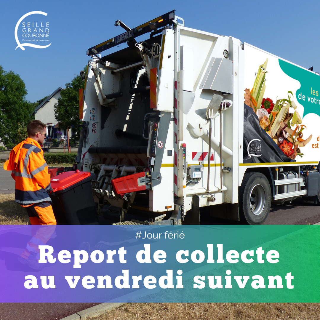 report collecte jour ferie