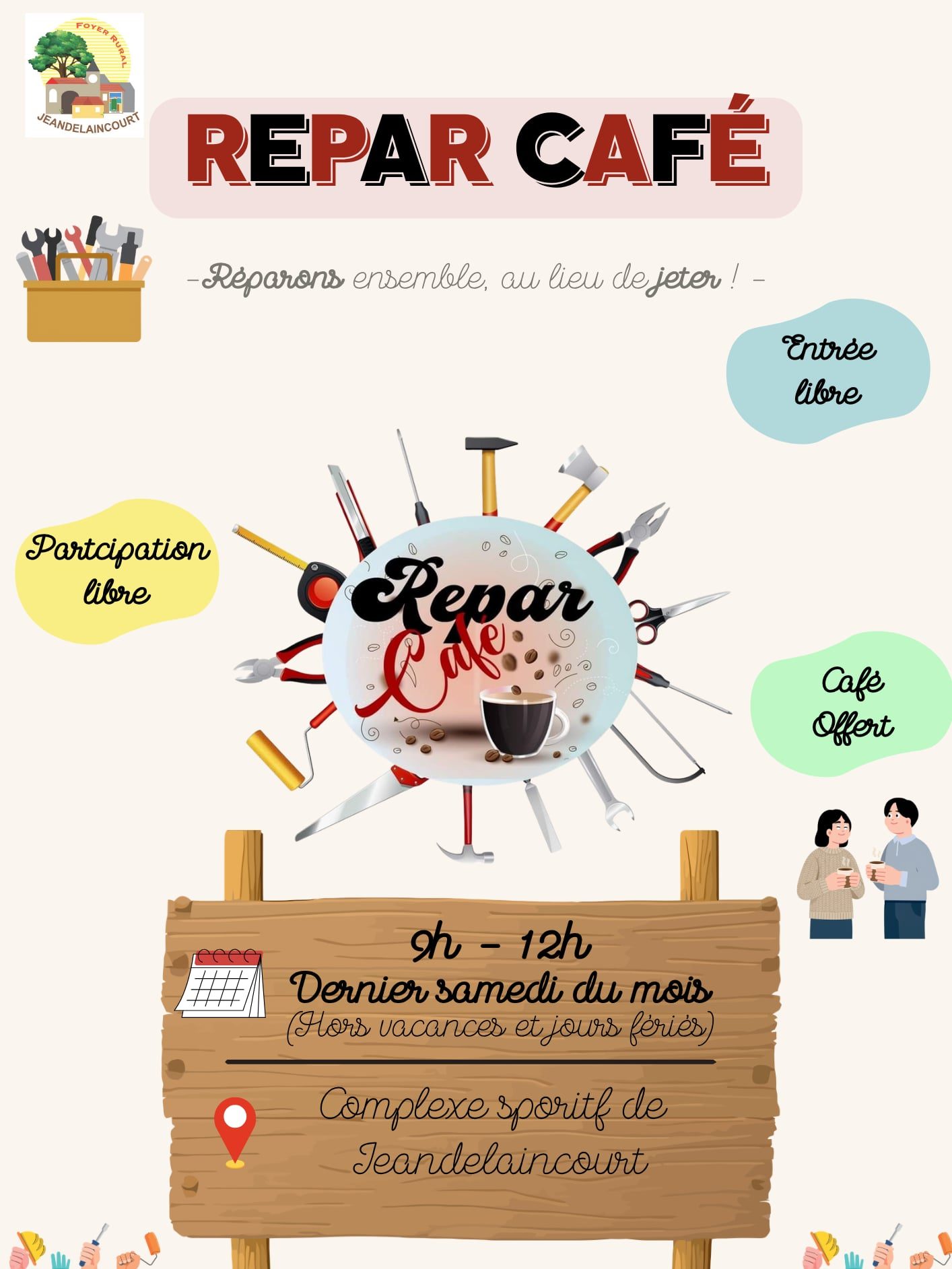 Affiche de l'évènement Repar Café