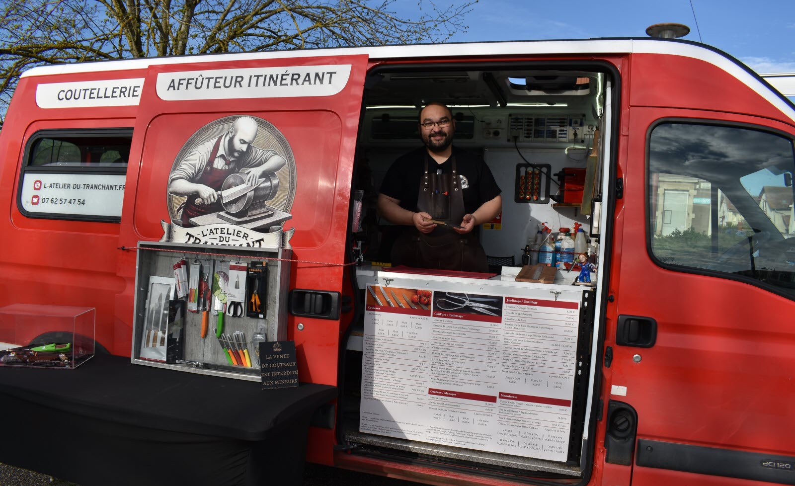 mickael thiriat l affuteur qui redonne du tranchant aux marches de la seille photo jacques chery 1776268932