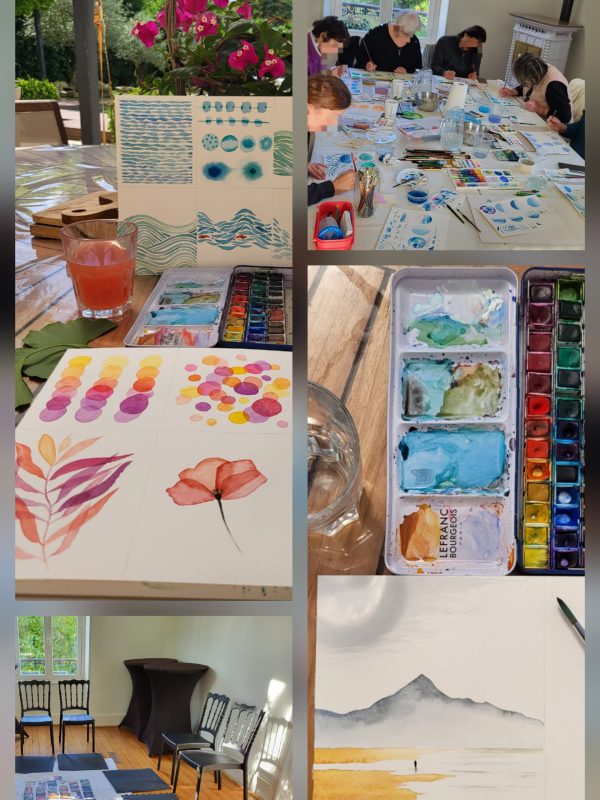 Visuel de l'activité Aquarelle et méditation