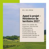 appel à candidature résidence 2027