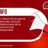 red white illustrative important announcement facebook post